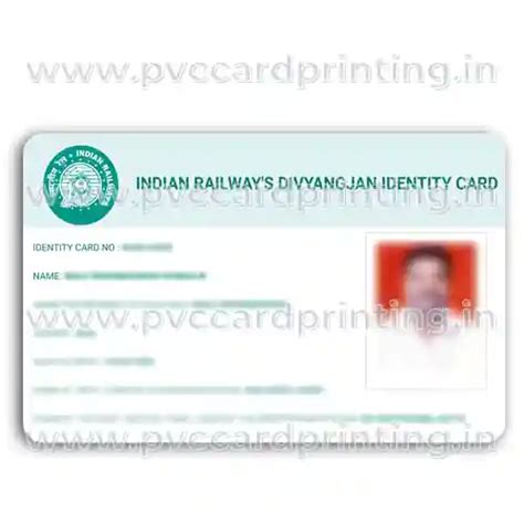 railway smart card for physically handicapped|Divyangjan Card.